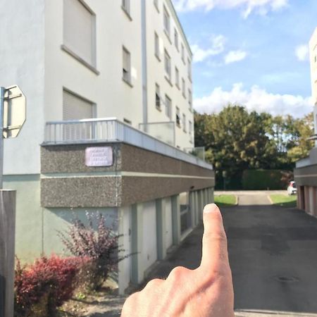 Studio T A 5Mn Euro Airport Avec Terrasse Saint-Louis  Zewnętrze zdjęcie